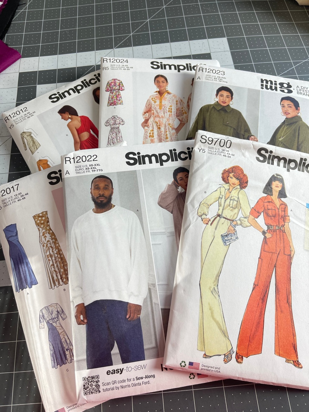 Simplicity pattern haul! (Early Spring 2024 collection)